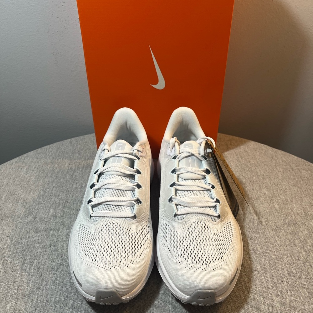 Nike Air Zoom Pegasus 41 White Pure Platinum Running Women's Size 9 FD2723 102 - Picture 3 of 11